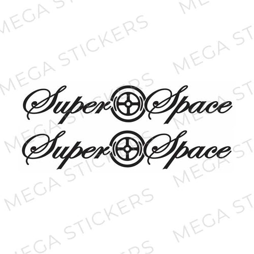 DAF Super Space Seitenfenster Aufkleber - megastickers.de