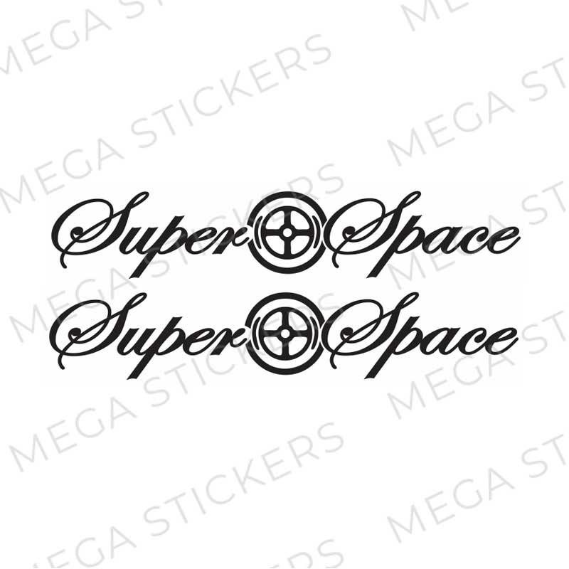 DAF Super Space Seitenfenster Aufkleber - megastickers.de