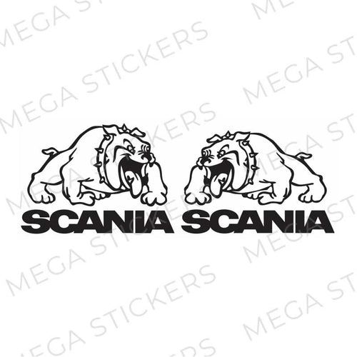 SCANIA Bulldog Aufkleber - megastickers.de