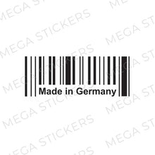 Lade das Bild in den Galerie-Viewer, &quot;Made in Germany&quot; Aufkleber - megastickers.de
