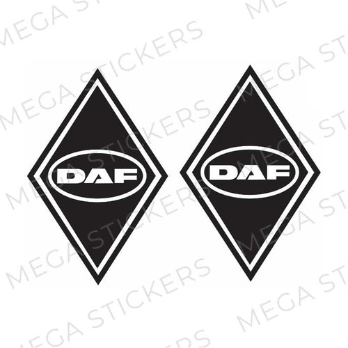 DAF Rauten Aufkleber - megastickers.de