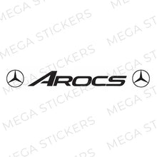 Load image into Gallery viewer, Mercedes AROCS Frontscheibe Aufkleber - megastickers.de
