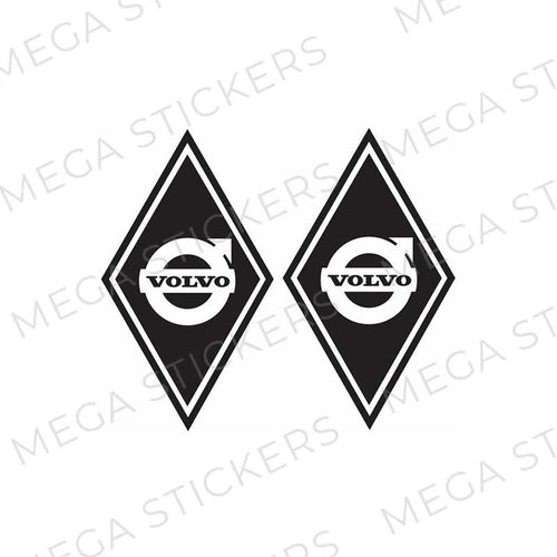 Volvo Rauten Aufkleber - megastickers.de