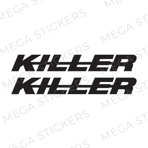 KILLER Seitenfenster Aufkleber - megastickers.de