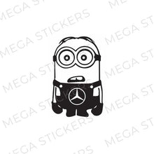 Lade das Bild in den Galerie-Viewer, Minion Mercedes Aufkleber - megastickers.de
