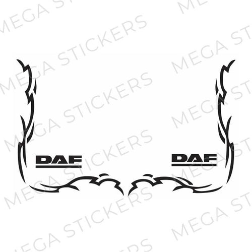 DAF Seitenfenster Aufkleber - megastickers.de