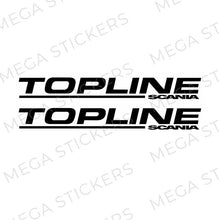 Lade das Bild in den Galerie-Viewer, SCANIA Topline Seitenfenster Aufkleber - megastickers.de
