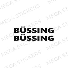 Load image into Gallery viewer, BÜSSING Seitenfenster Aufkleber - megastickers.de
