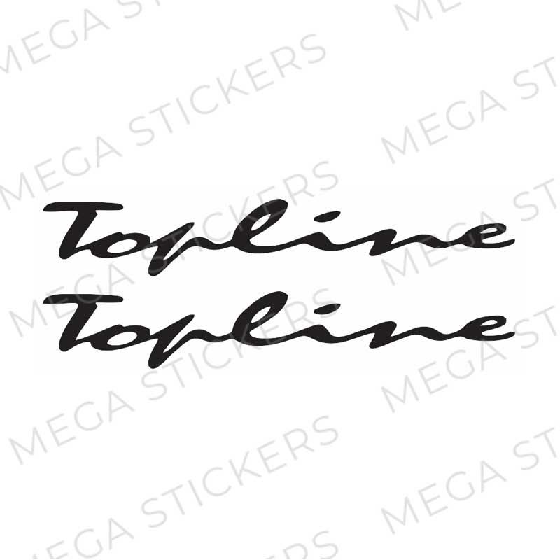 SCANIA Topline Seiten Aufkleber - megastickers.de