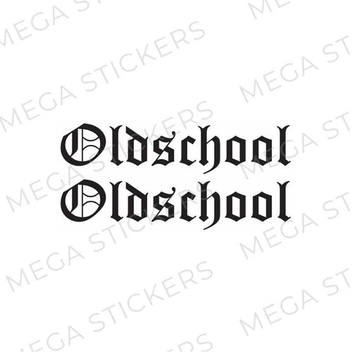 Oldschool Seitenfenster Aufkleber - megastickers.de