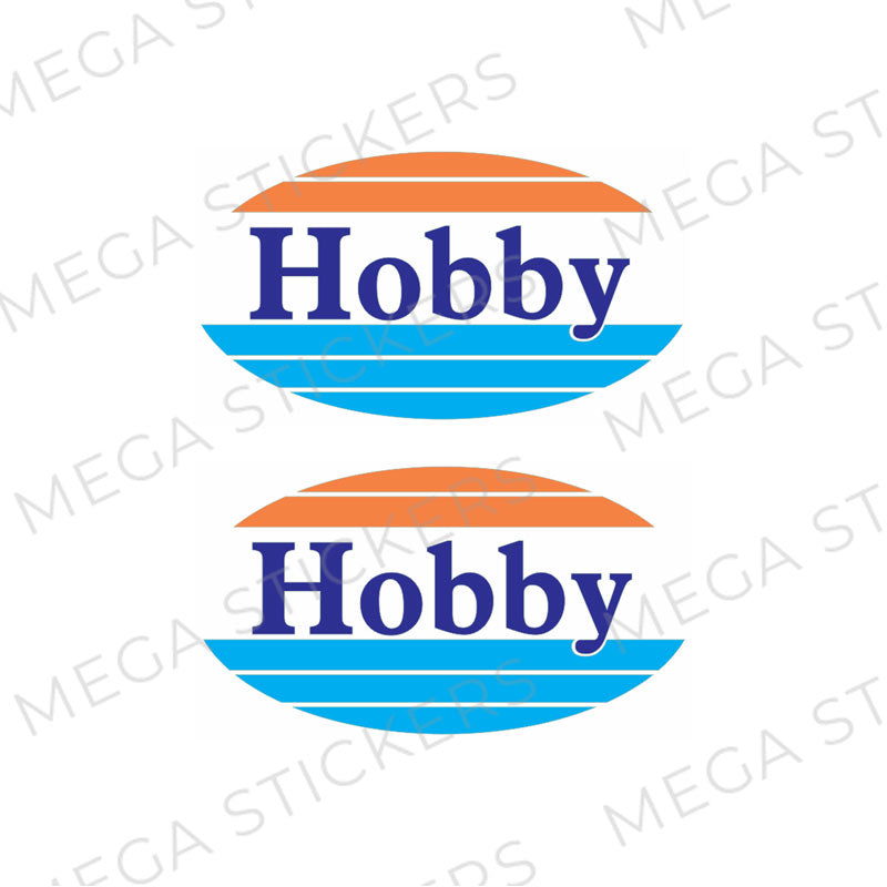 Hobby Logo Wohnwagen Aufkleber – megastickers.de