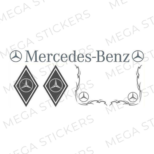 Mercedes Benz Aufkleber Set - megastickers.de