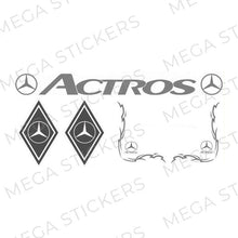 Load image into Gallery viewer, ACTROS Aufkleber Set - megastickers.de
