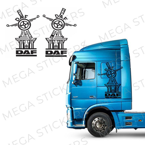 DAF Fahrerhaus Aufkleber - megastickers.de