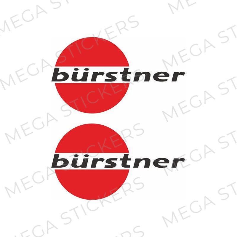 Bürstner Wohnwagen Aufkleber
