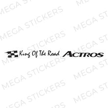 Lade das Bild in den Galerie-Viewer, ACTROS Frontscheibe Aufkleber - megastickers.de

