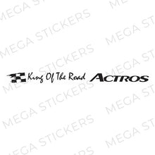 Load image into Gallery viewer, ACTROS Frontscheibe Aufkleber - megastickers.de
