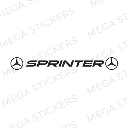 Mercedes Sprinter Frontscheibe Aufkleber - megastickers.de