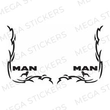 Lade das Bild in den Galerie-Viewer, MAN Seitenfenster Aufkleber - megastickers.de
