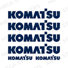 Load image into Gallery viewer, Komatsu Wohnwagen Aufkleber
