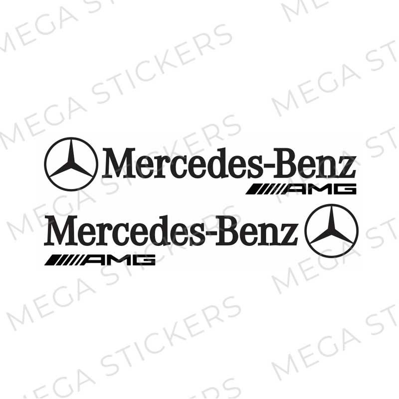 Mercedes Benz AMG Seitenaufkleber - megastickers.de