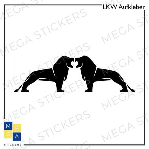 MAN Löwe Aufkleber - megastickers.de