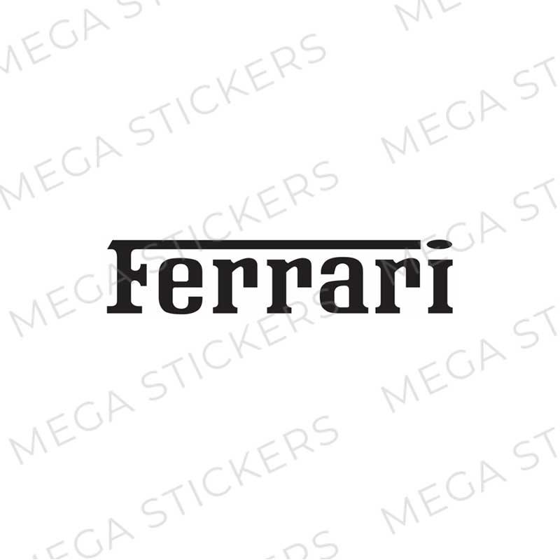 Ferrari Aufkleber - megastickers.de
