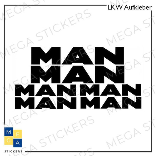 MAN LKW Aufkleber - megastickers.de