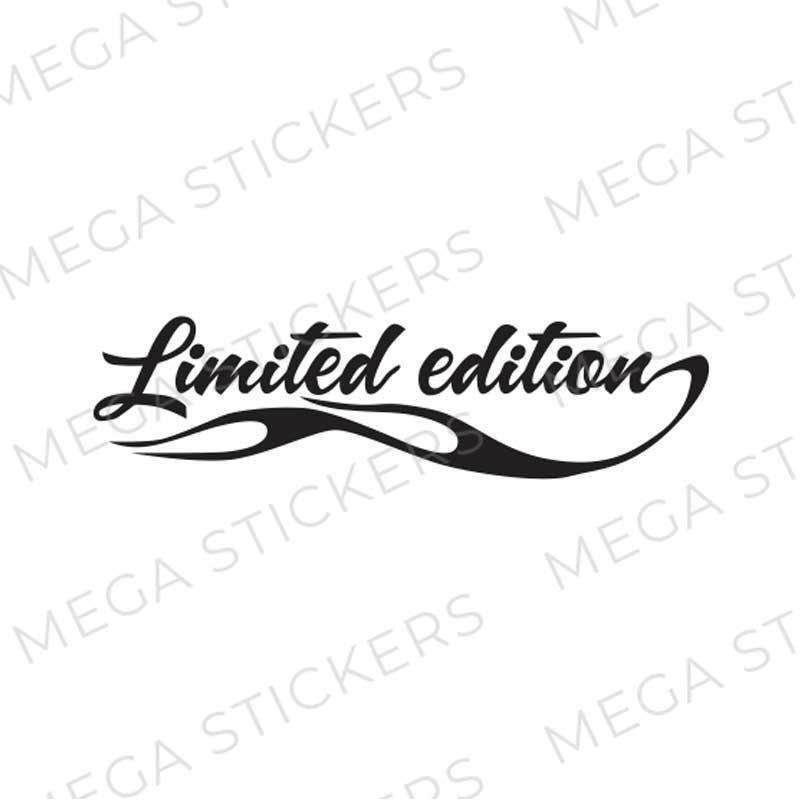 Limited edition Aufkleber - megastickers.de