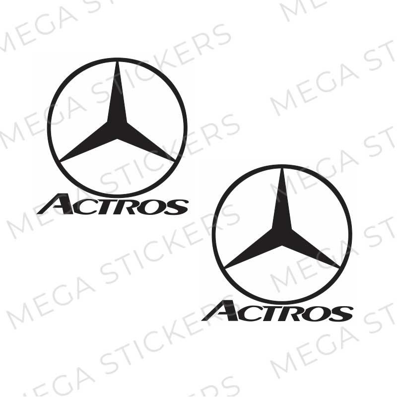 Mercedes Actros Aufkleber - megastickers.de