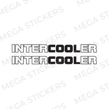 Lade das Bild in den Galerie-Viewer, INTERCOOLER Seitenfenster Aufkleber - megastickers.de
