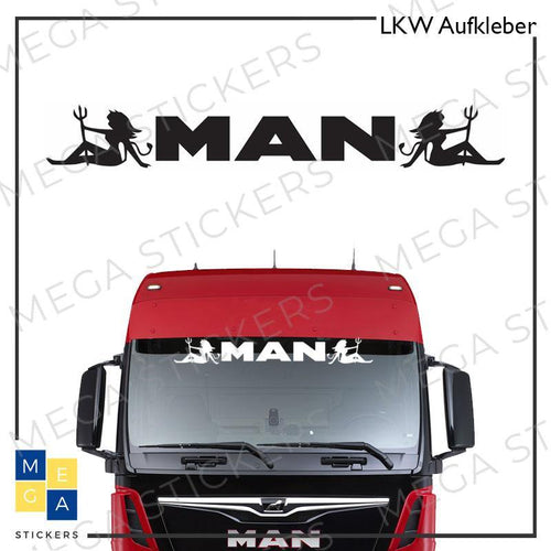 MAN Frontscheibe Aufkleber - megastickers.de