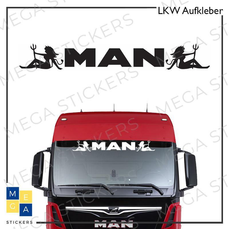 MAN Frontscheibe Aufkleber - megastickers.de