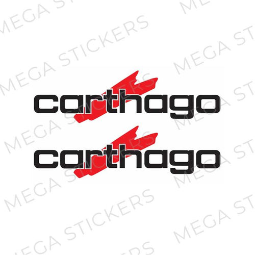 Carthago Wohnwagen Aufkleber - megastickers.de
