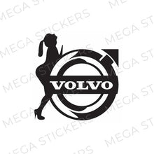 Load image into Gallery viewer, Volvo Dame Aufkleber - megastickers.de
