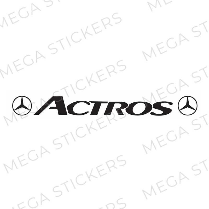Mercedes AXOR Frontscheibe Aufkleber –