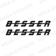 Lade das Bild in den Galerie-Viewer, BESSER Seitenfenster Aufkleber - megastickers.de

