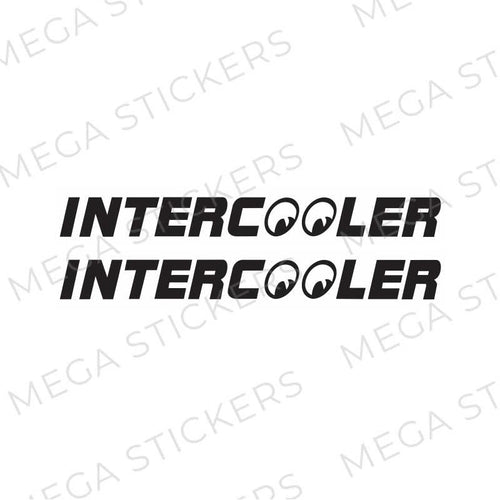 Intercooler Seitenfenster Aufkleber - megastickers.de