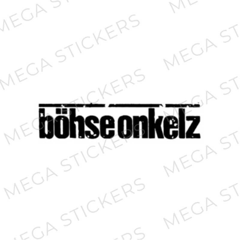 Bhse Onkelz Aufklebernull