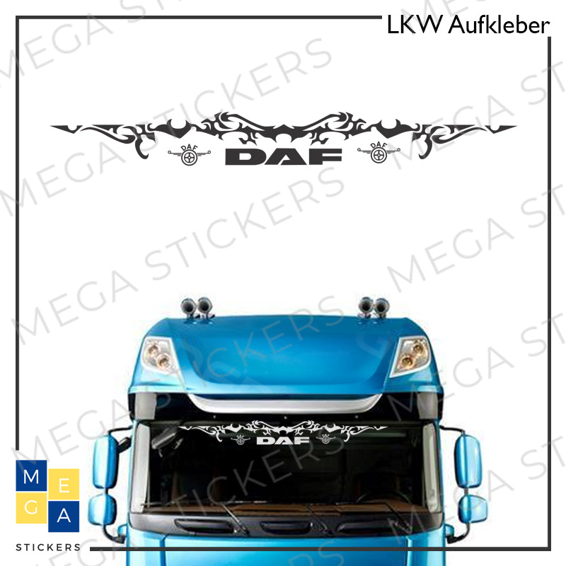DAF Frontscheibe Aufkleber