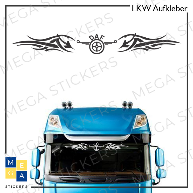 DAF Frontscheibe Aufkleber