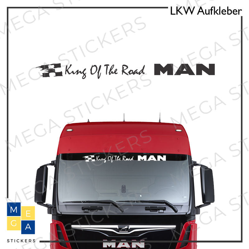 MAN Frontscheibe Aufkleber